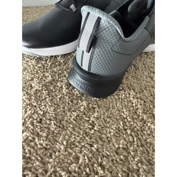 New FootJoy Fuel Mens Golf Shoes Black Grey Spikeless 55451 Size 8 XW Extra Wide - Picture 10 of 10